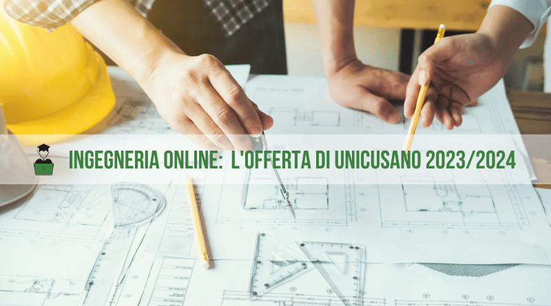 Ingegneria online: l’offerta di UniCusano 2023/2024